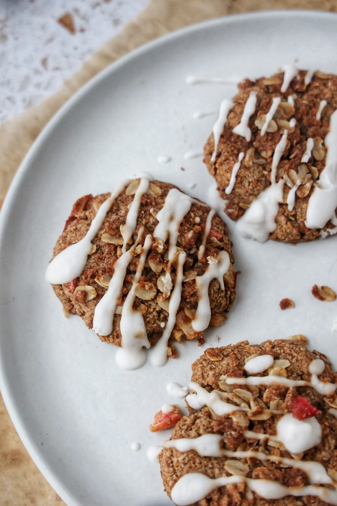 Apple Crisp Cookies