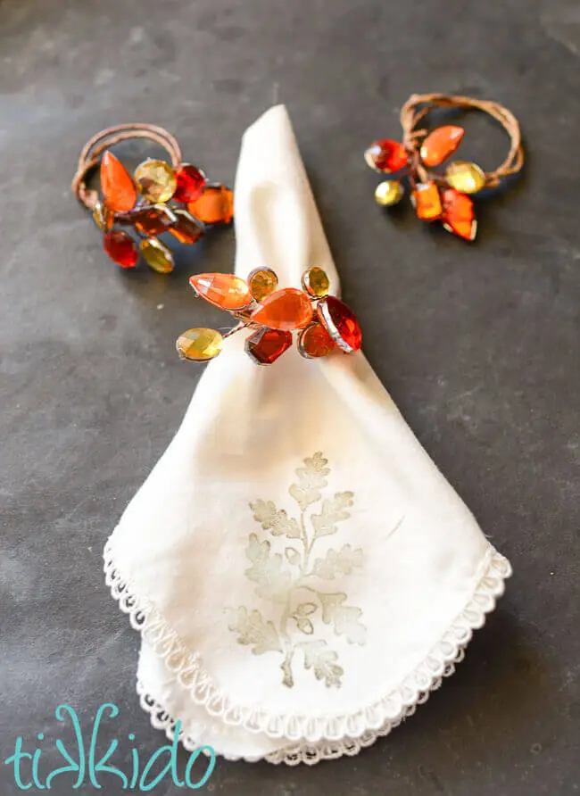 Autumn Napkin Ring