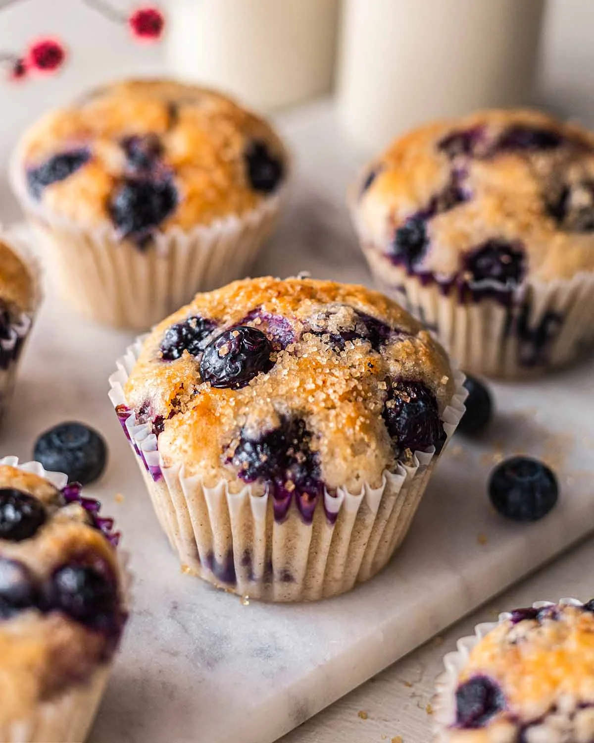 Blueberry Banana Muffins