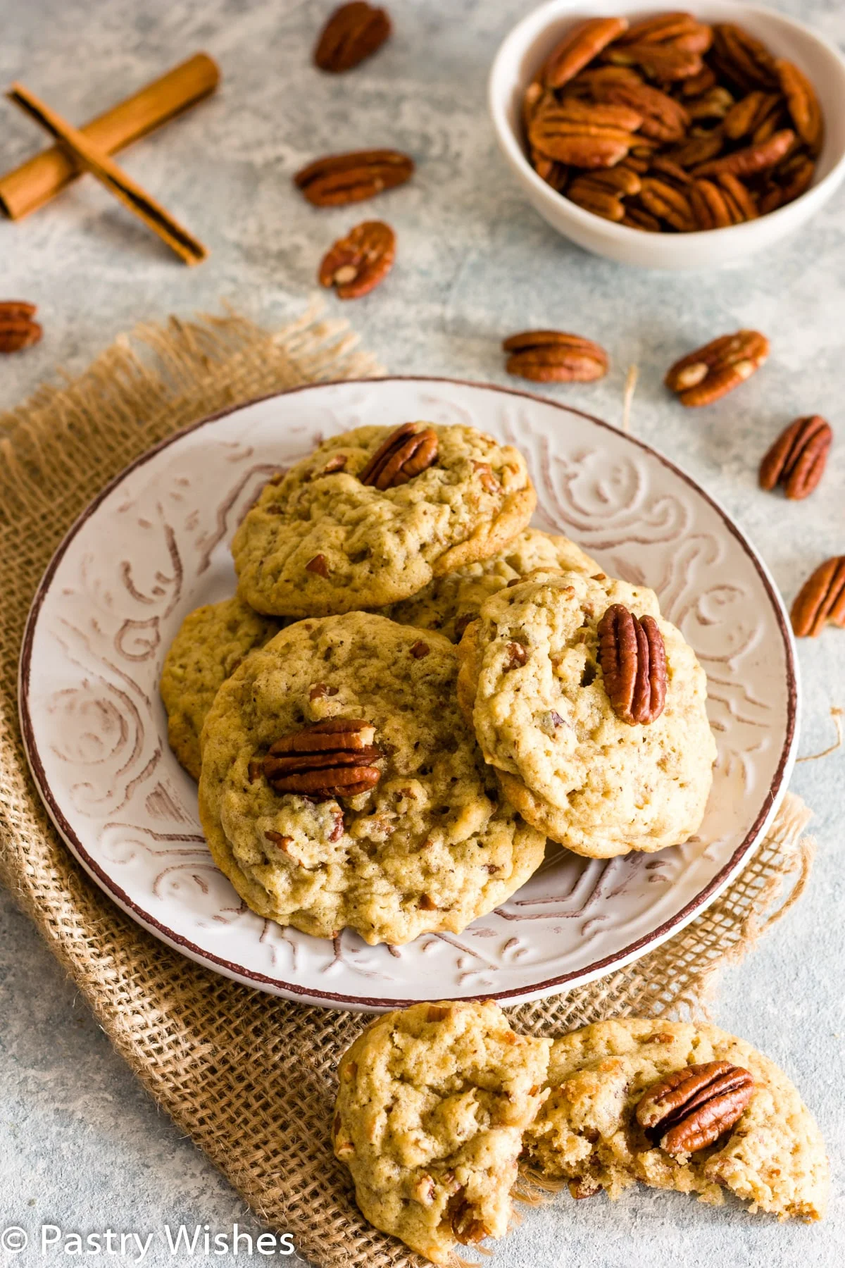 Butter Pecan Cookies