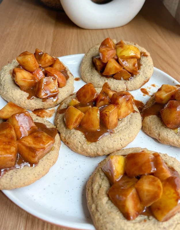 Caramel Apple Cookies