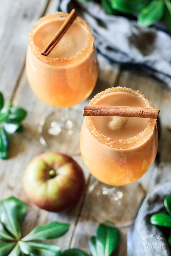 Caramel Apple Mocktail