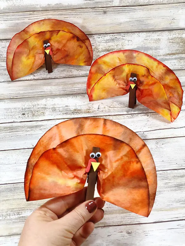 Coffee Filter Turkeys