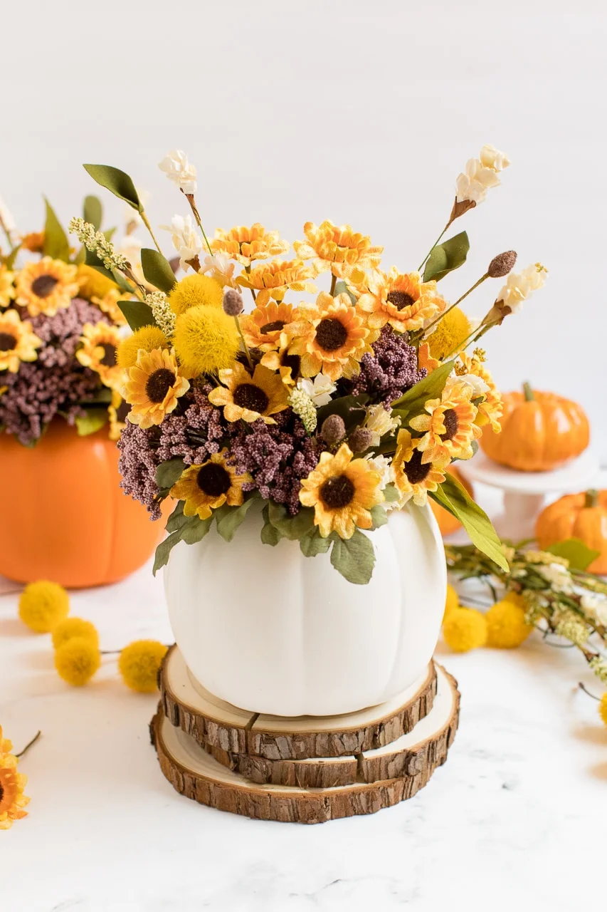 DIY Pumpkin Vase