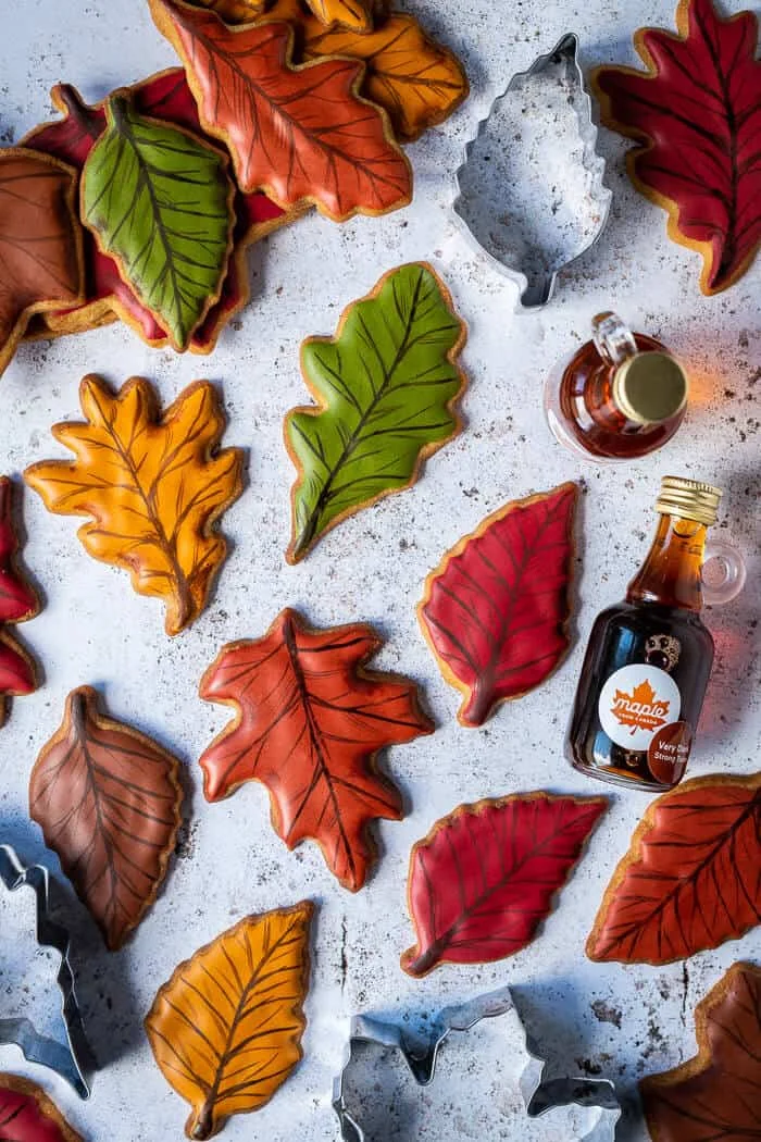 Fall Leaf Cookies