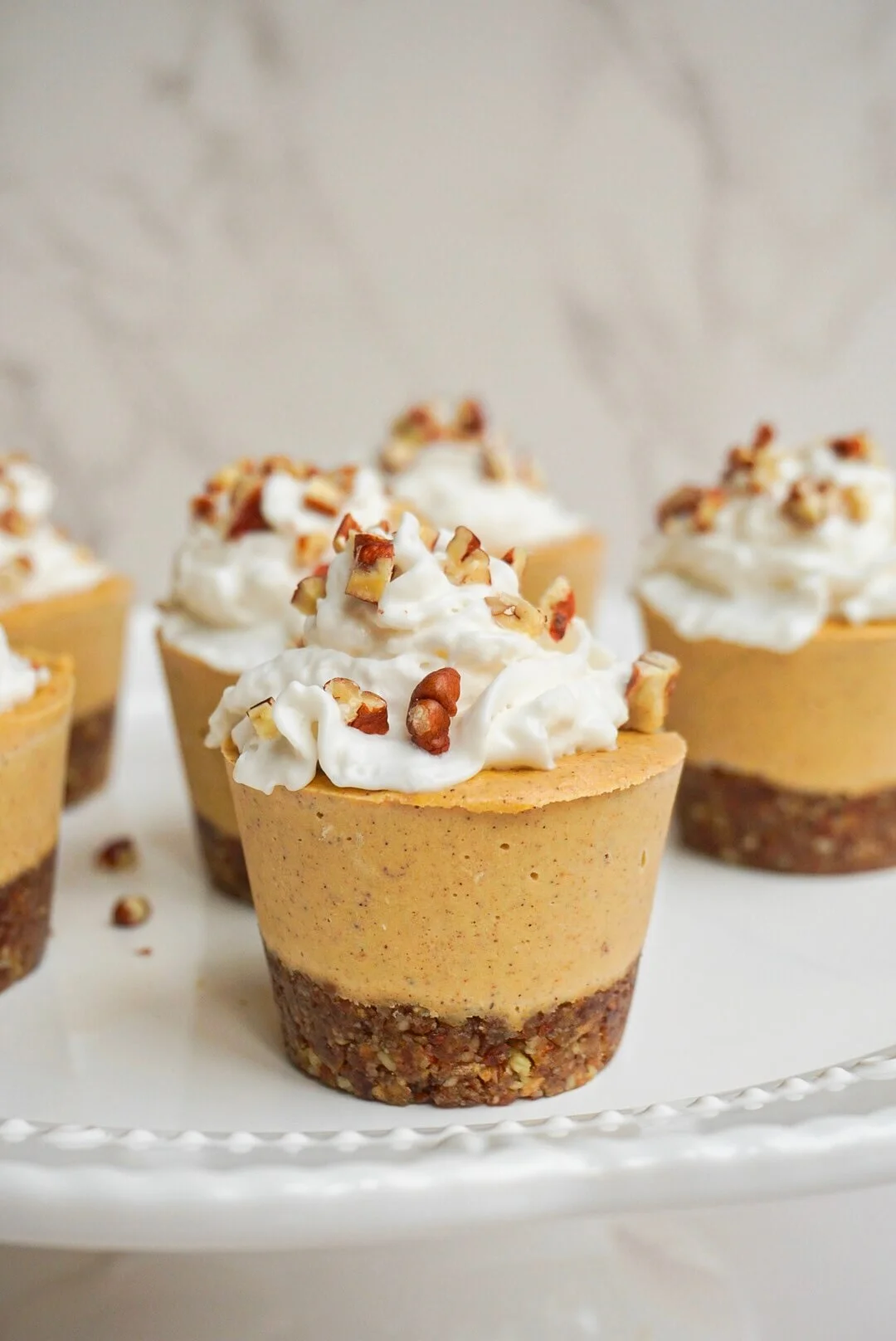 Mini Pumpkin Cheesecake