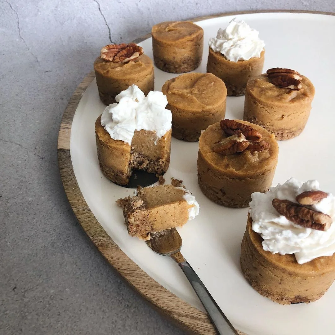 Mini Sweet Potato Cheesecake