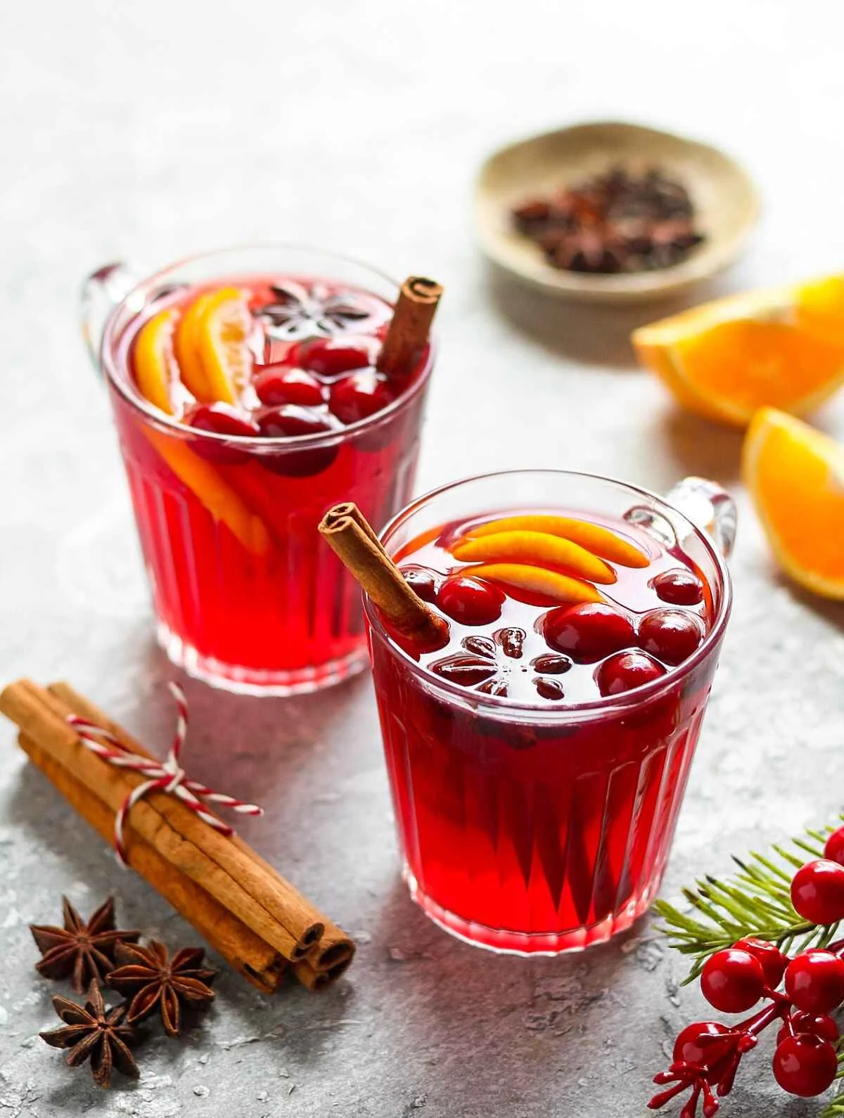 Mulled Cranberry Punch