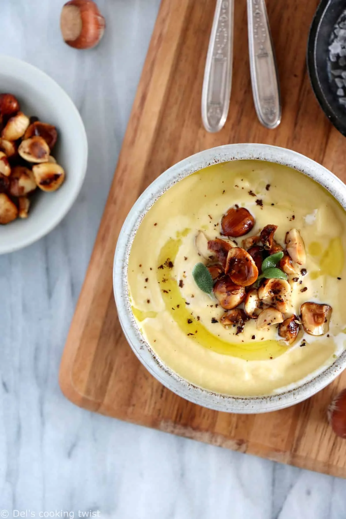 Spiced Apple and Parsnip Soup