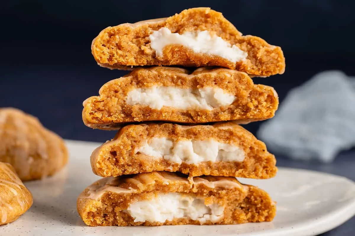 Pumpkin Cheesecake Cookies