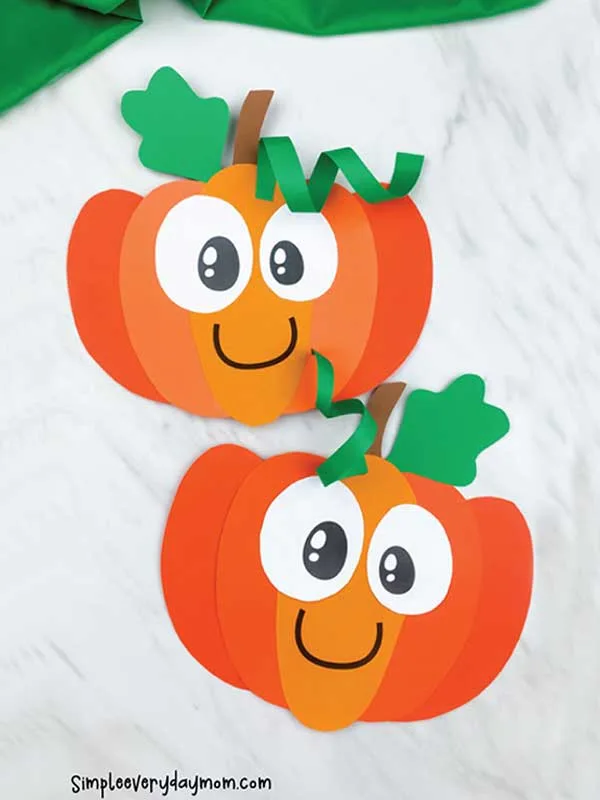 Pumpkin Craft for Preschoolers