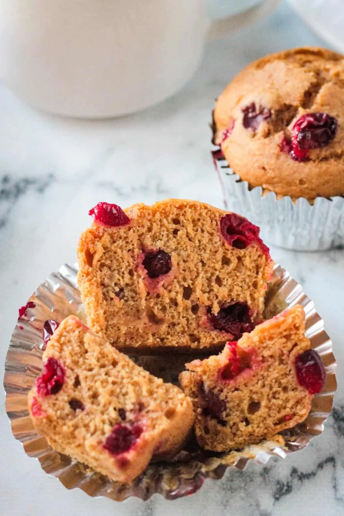 Pumpkin Cranberry Muffins