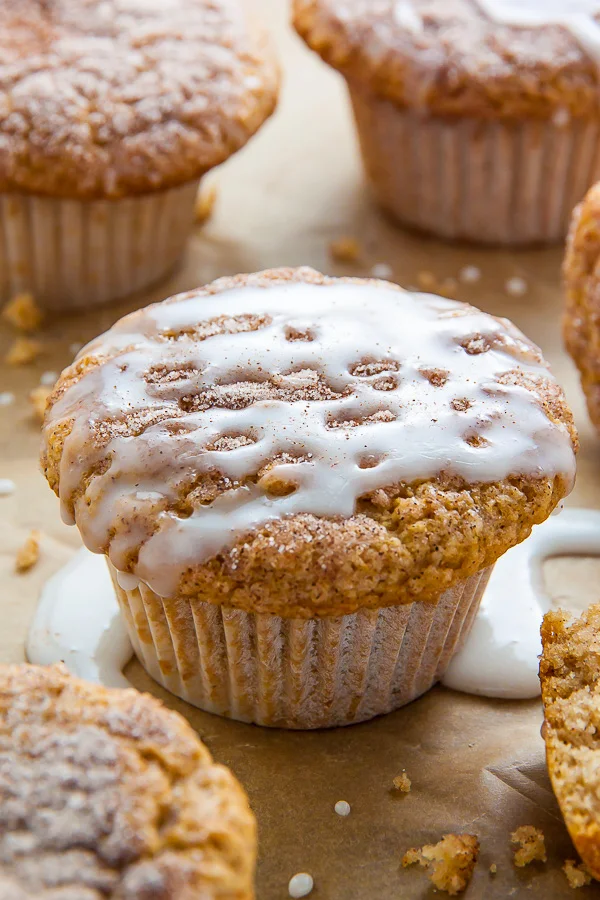 Pumpkin Muffins with Cinnamon Sugar Topping