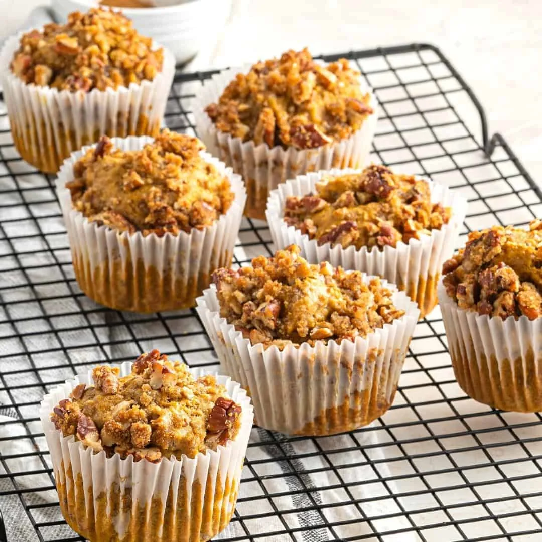 Pumpkin Pecan Muffins