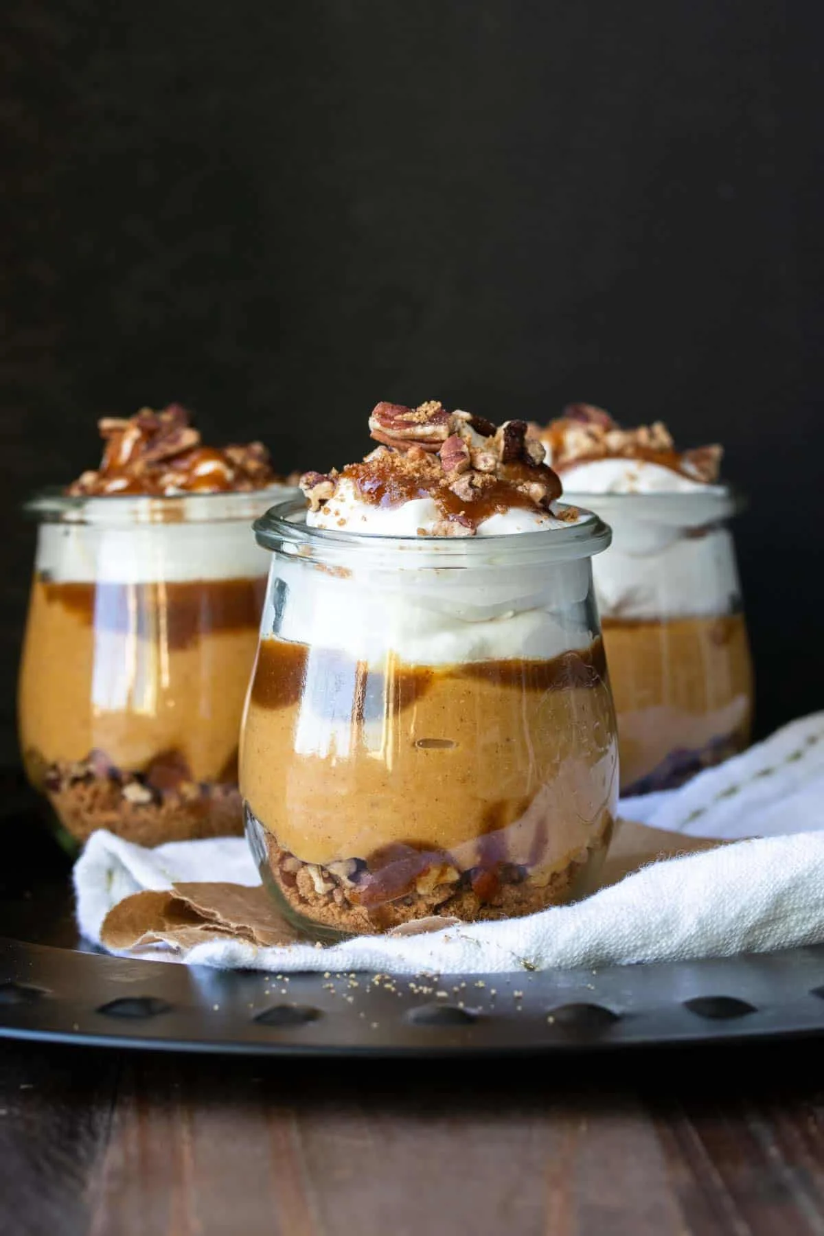 Pumpkin Pie Layer Cups