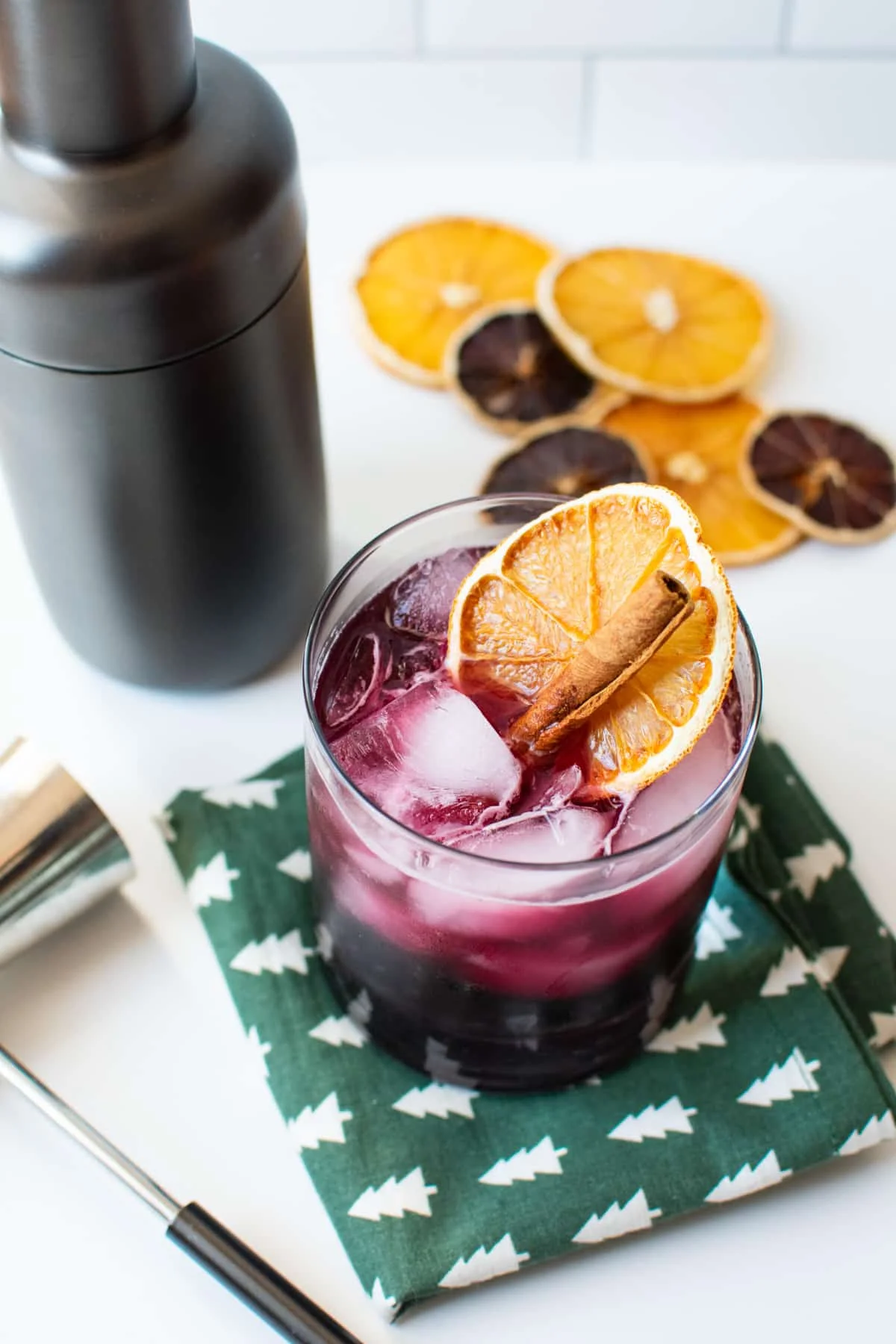 Spiced Pomegranate Mocktail