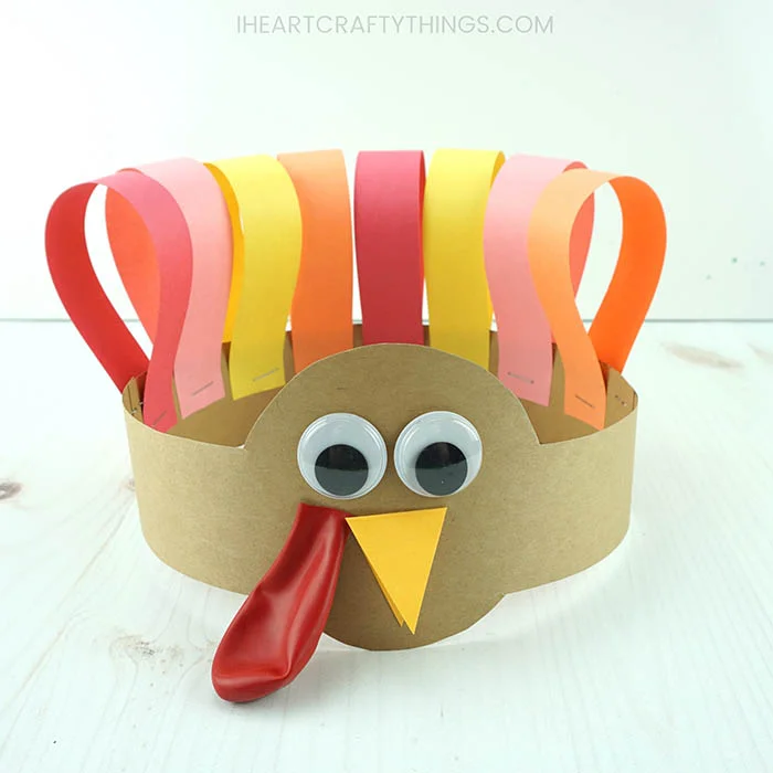 Turkey Headband Thanksgiving Craft