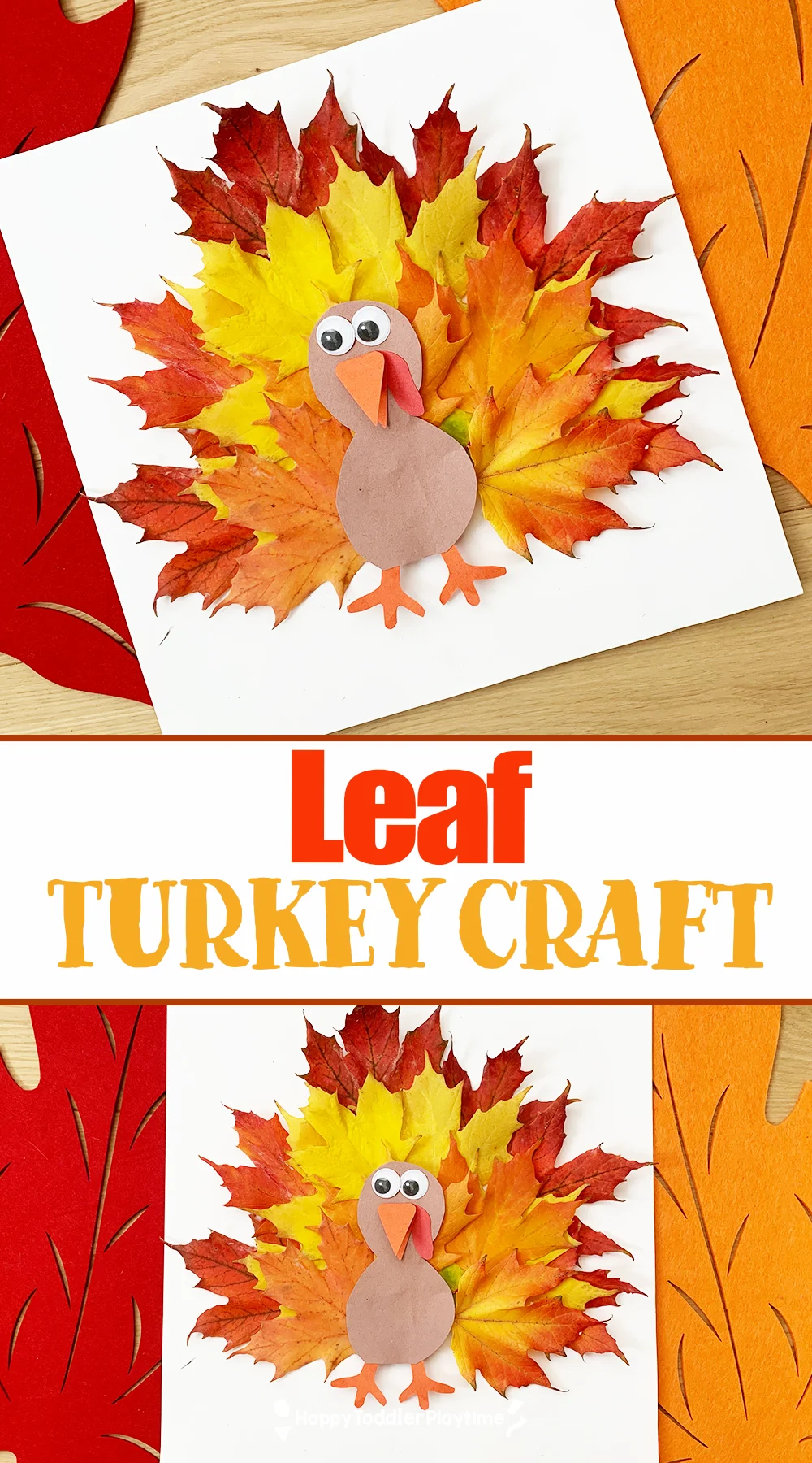 Turkey Leaf Craft Template