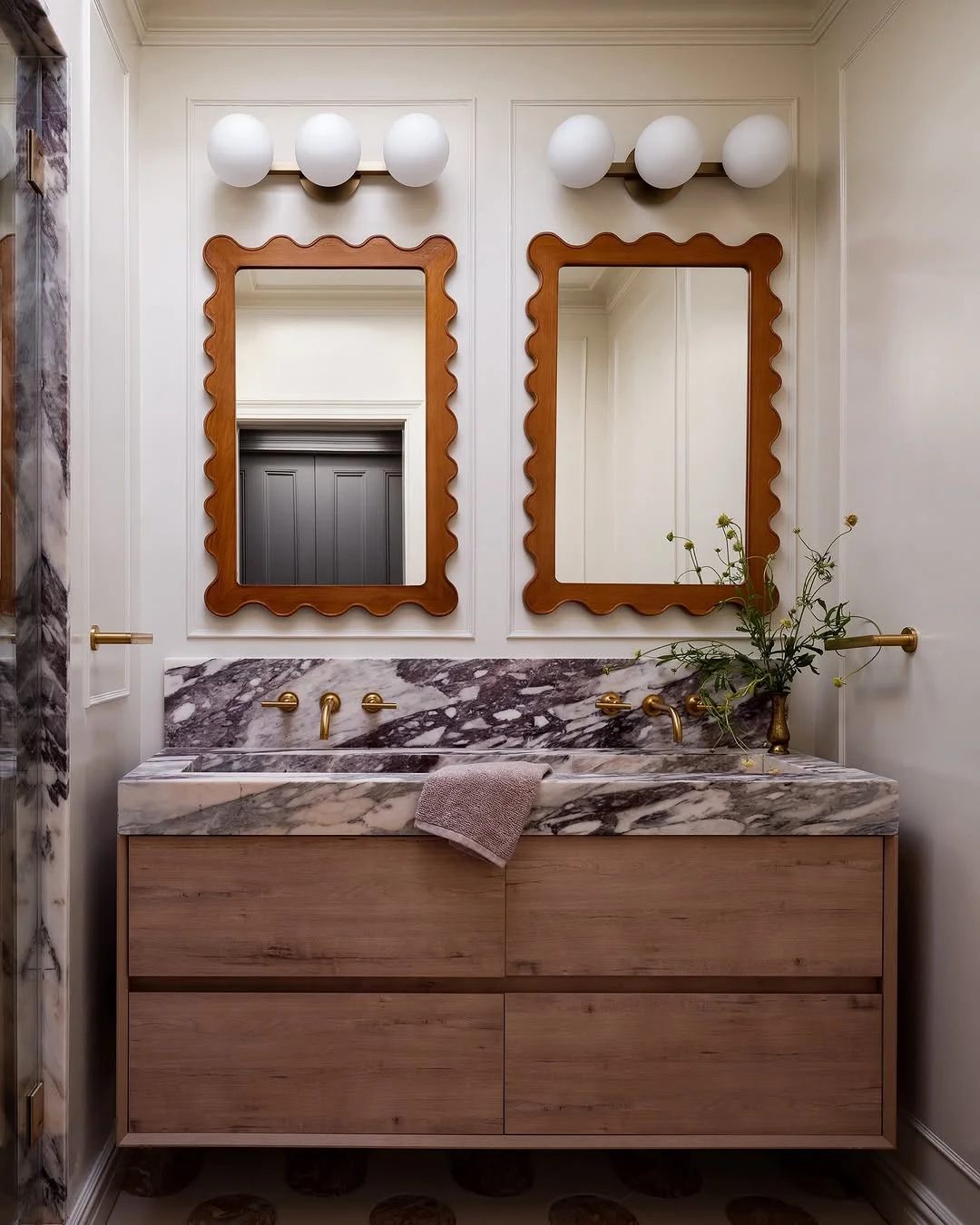 Playful Bathroom Vanity Lighting