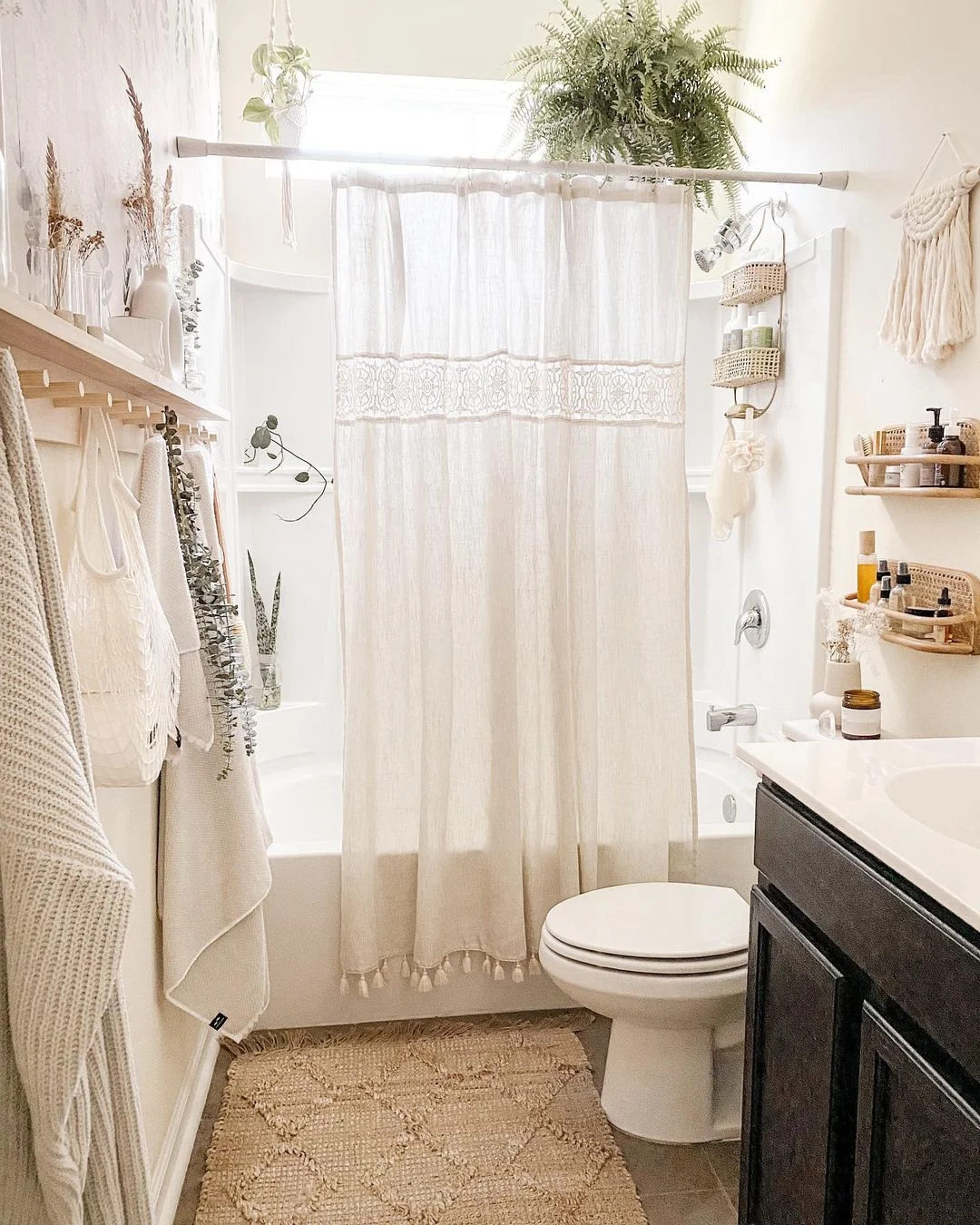 Shower Curtains as Statement Pieces