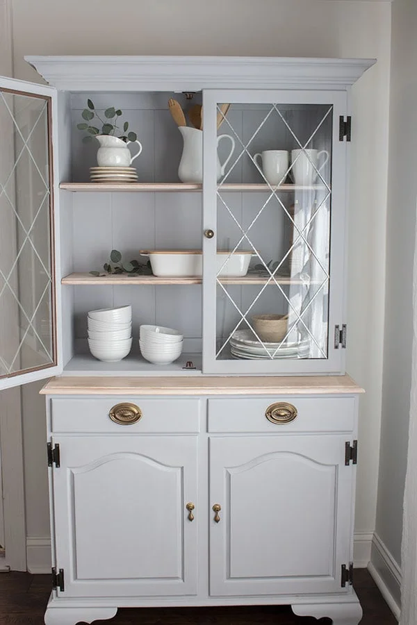 Upcycled Hutch Makeover