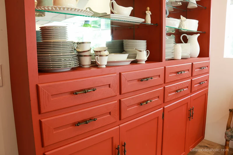 Dining Room Hutch Makeover