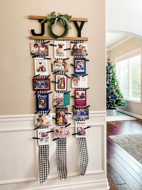 Christmas Card Displays