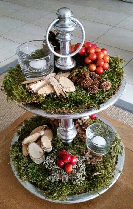 Go Back to Nature with a Rustic Christmas Display