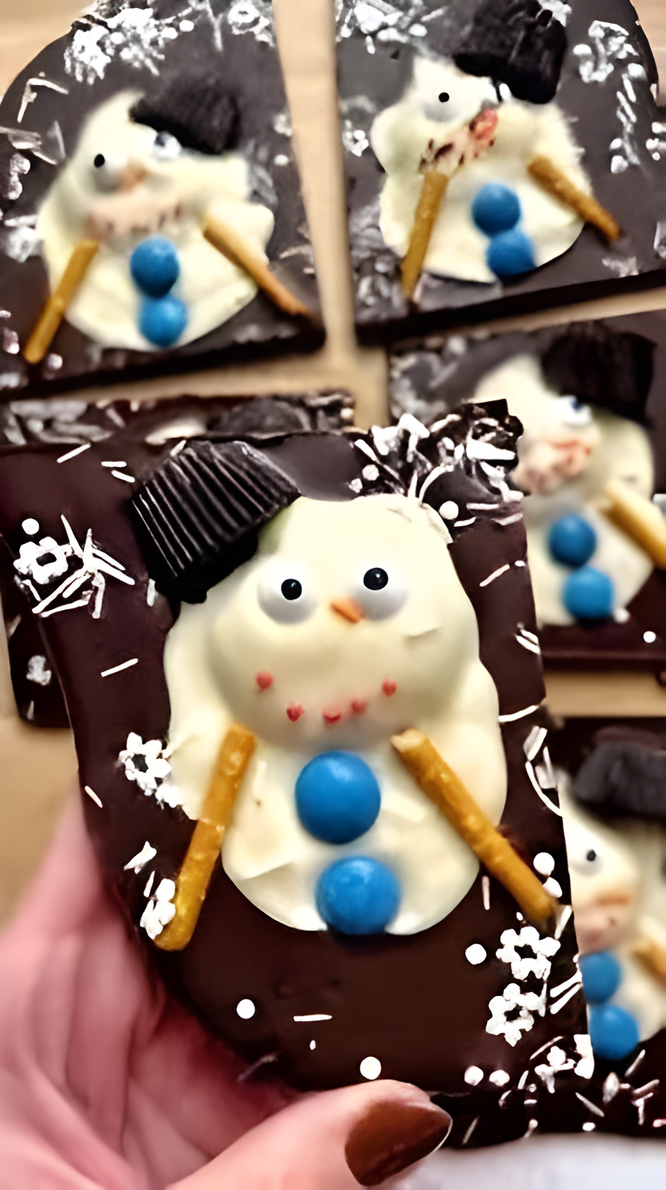 Melted Snowman Bark