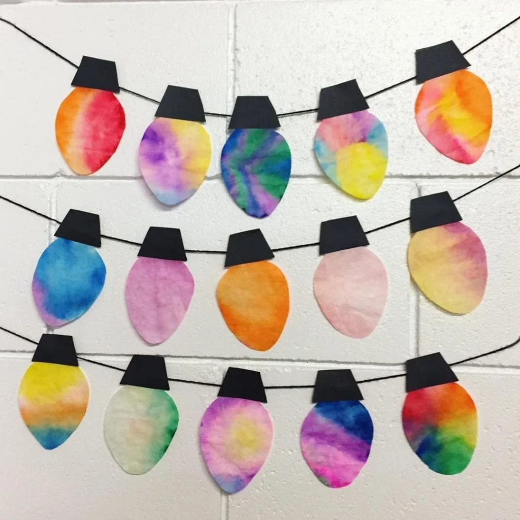 DIY Christmas Paper Lights