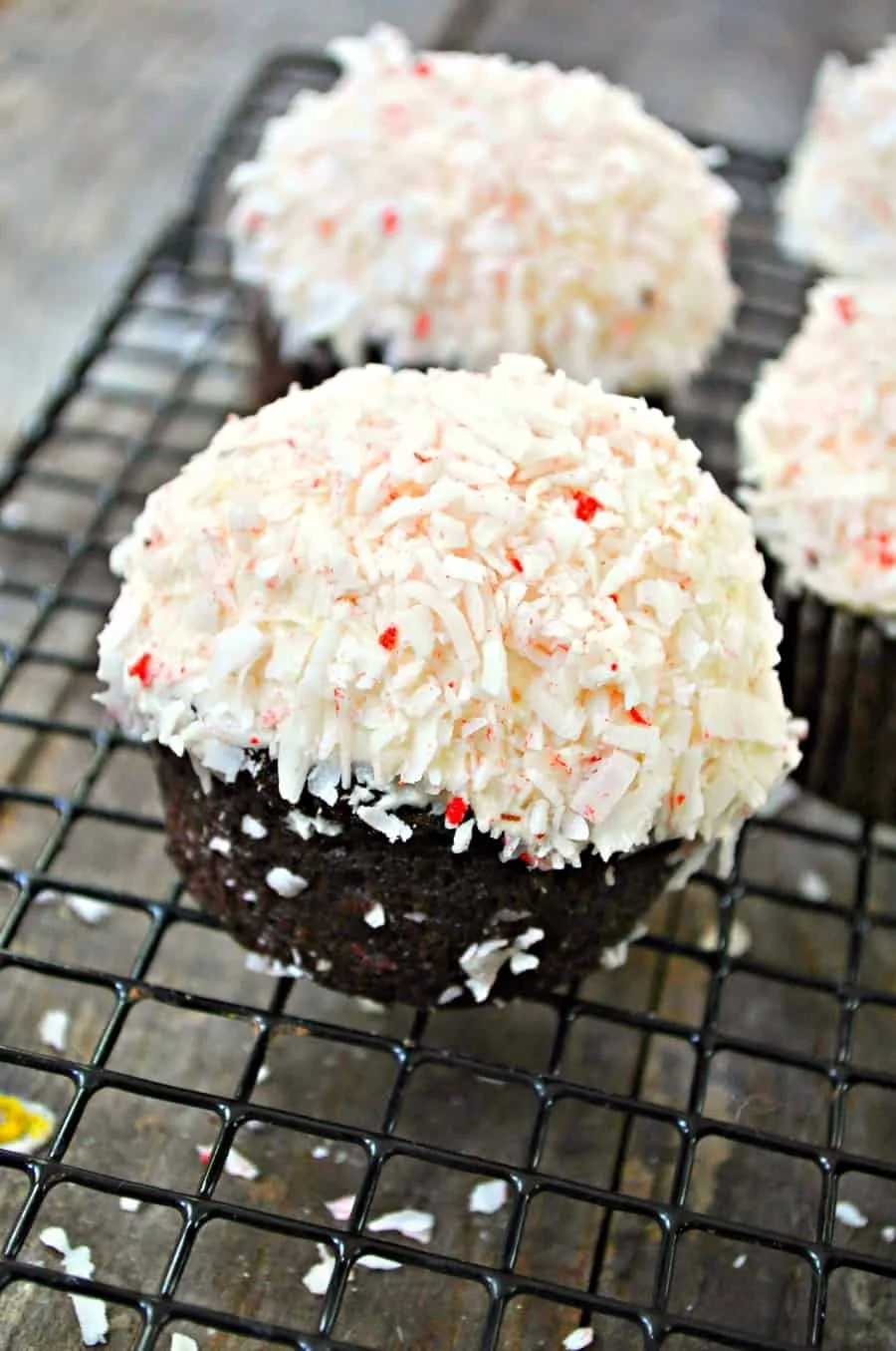 Snowball Cupcakes