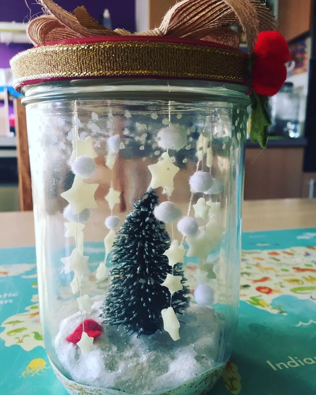 The Falling Stars Christmas in a Jar