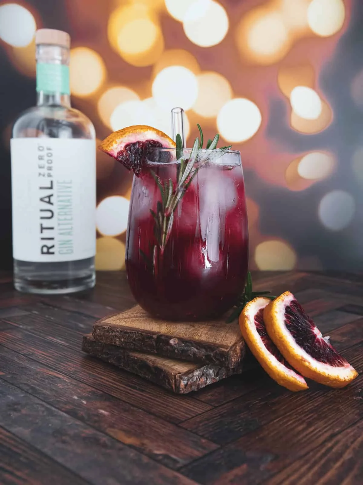 Christmas Gin Mocktail