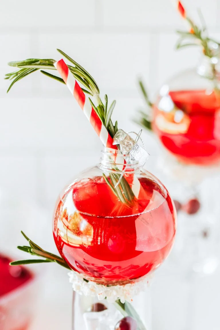 Christmas Ornament Mocktail