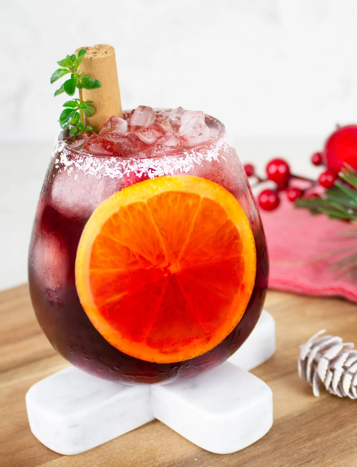 Christmas Pudding Mocktail