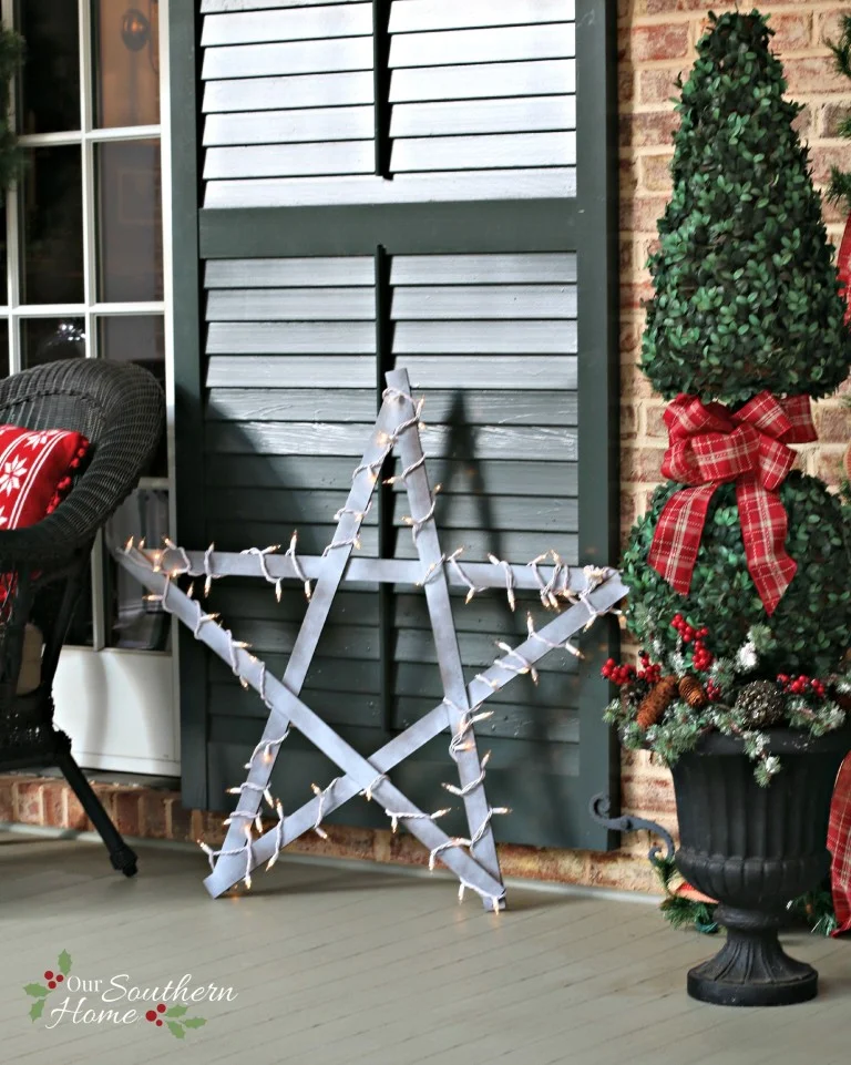 Weathered Yardstick Stars