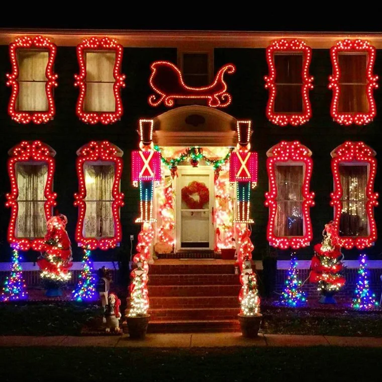 Frame Your Windows in Holiday Sparkle