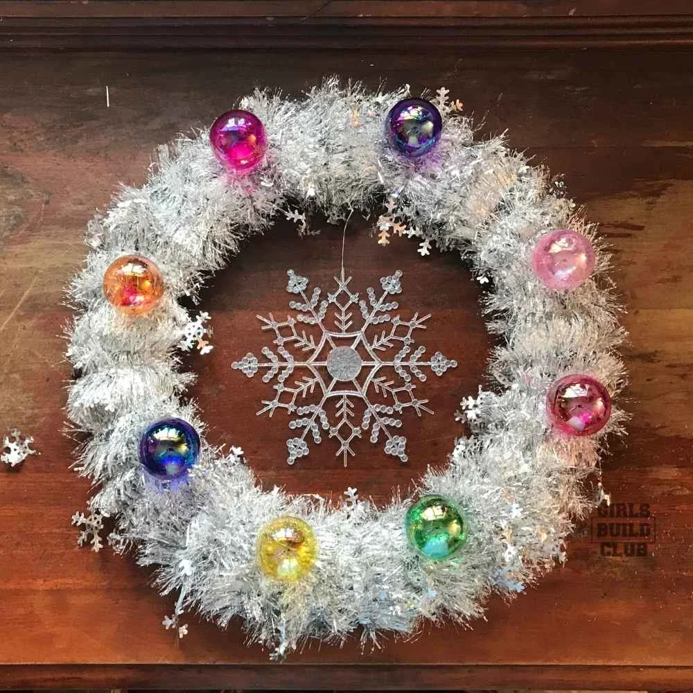 DIY Vintage Christmas Wreath