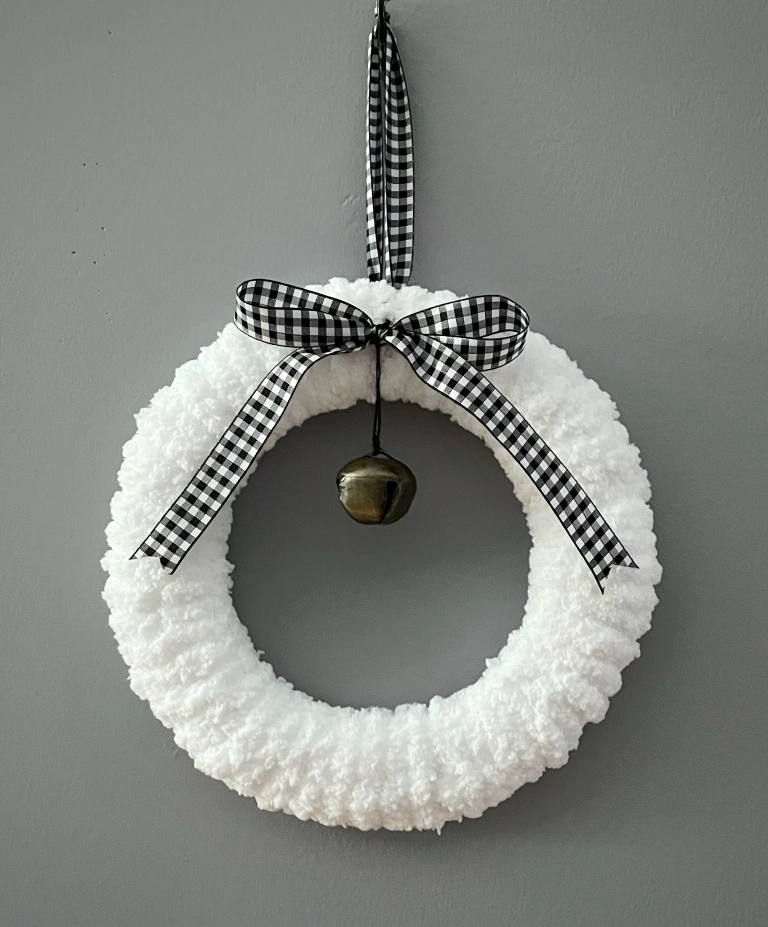 Yarn Wrapped Wreath