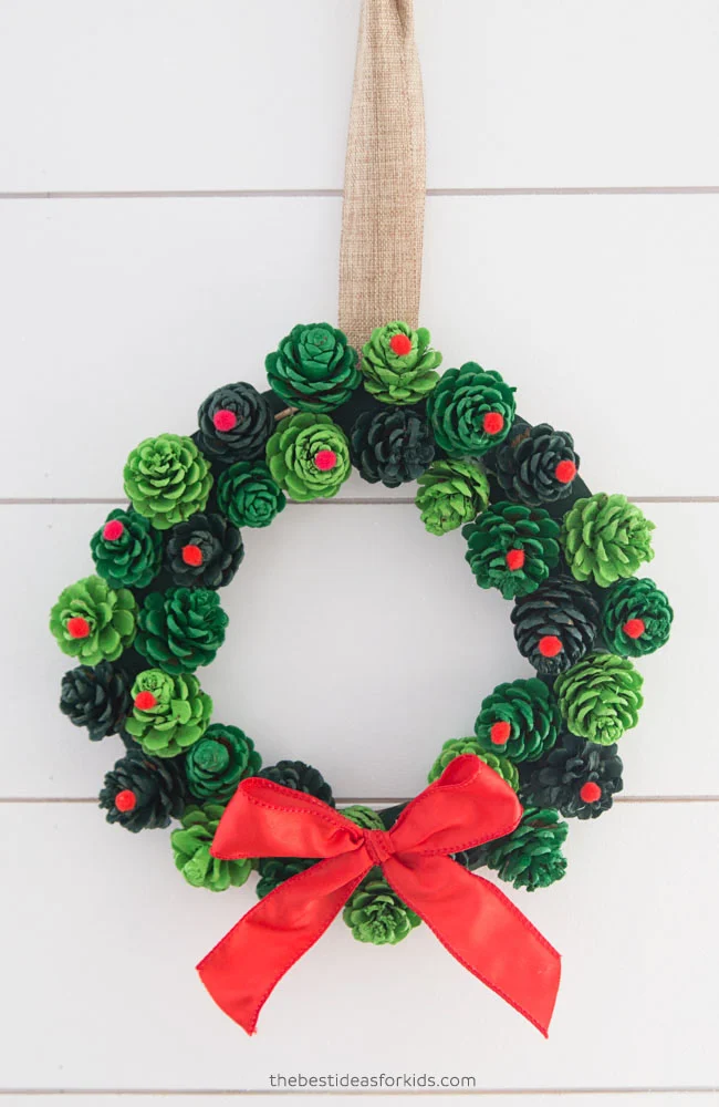 Pinecone Wreath