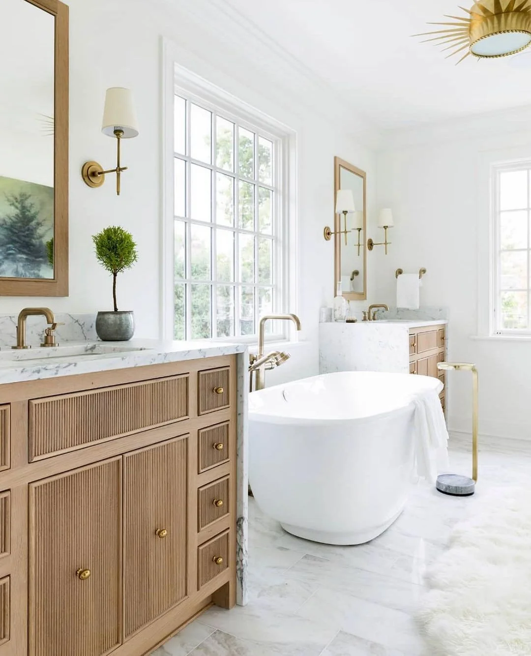 Bright and Airy Modern Bathroom