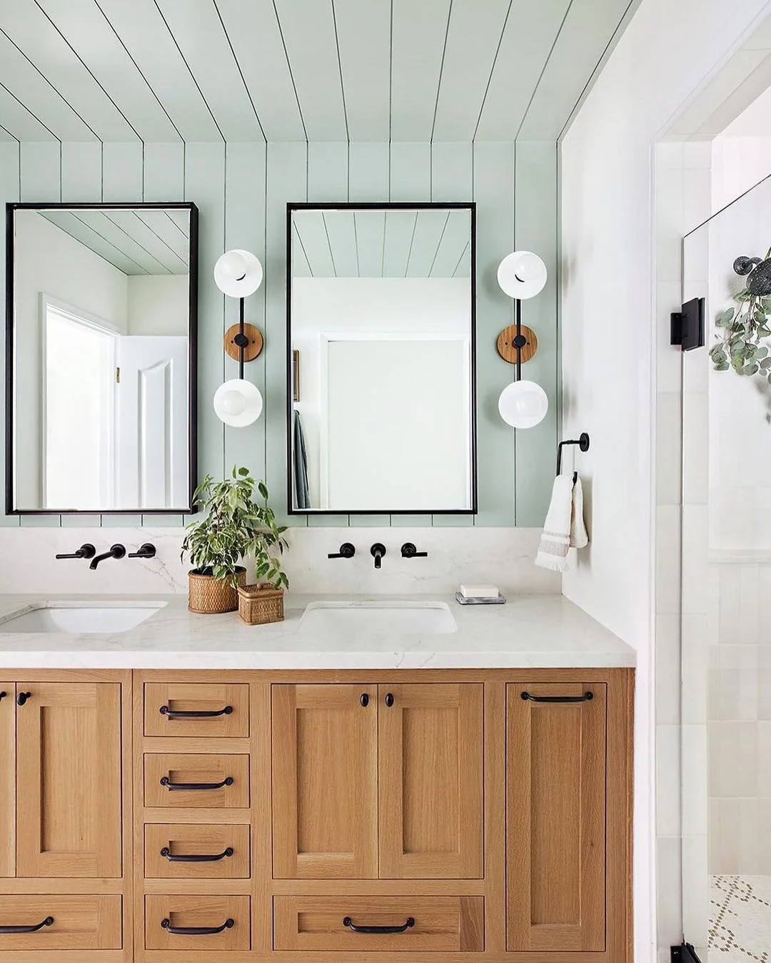 Spa-Like Bathroom with Double Vanity