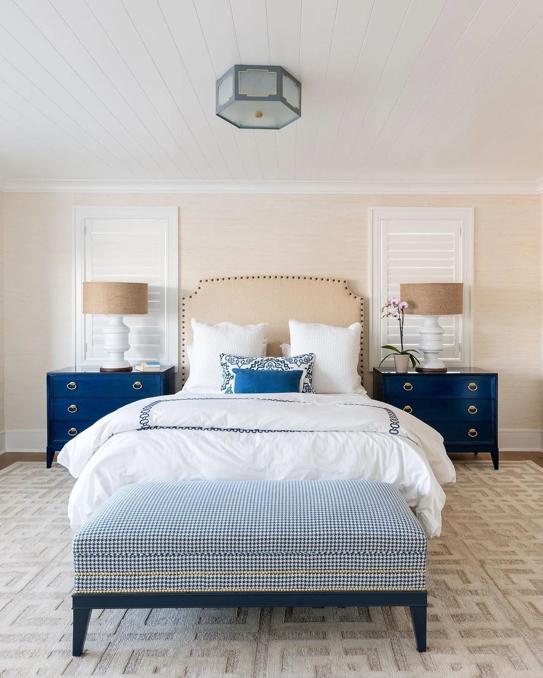 Striking Blues with a Touch of Coastal Sophistication