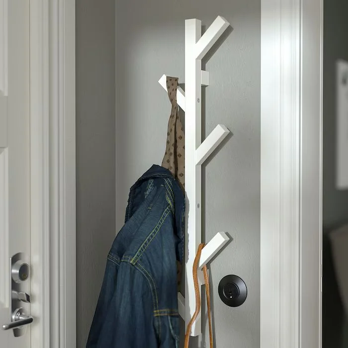 Wall-Mounted Branch Coat Rack