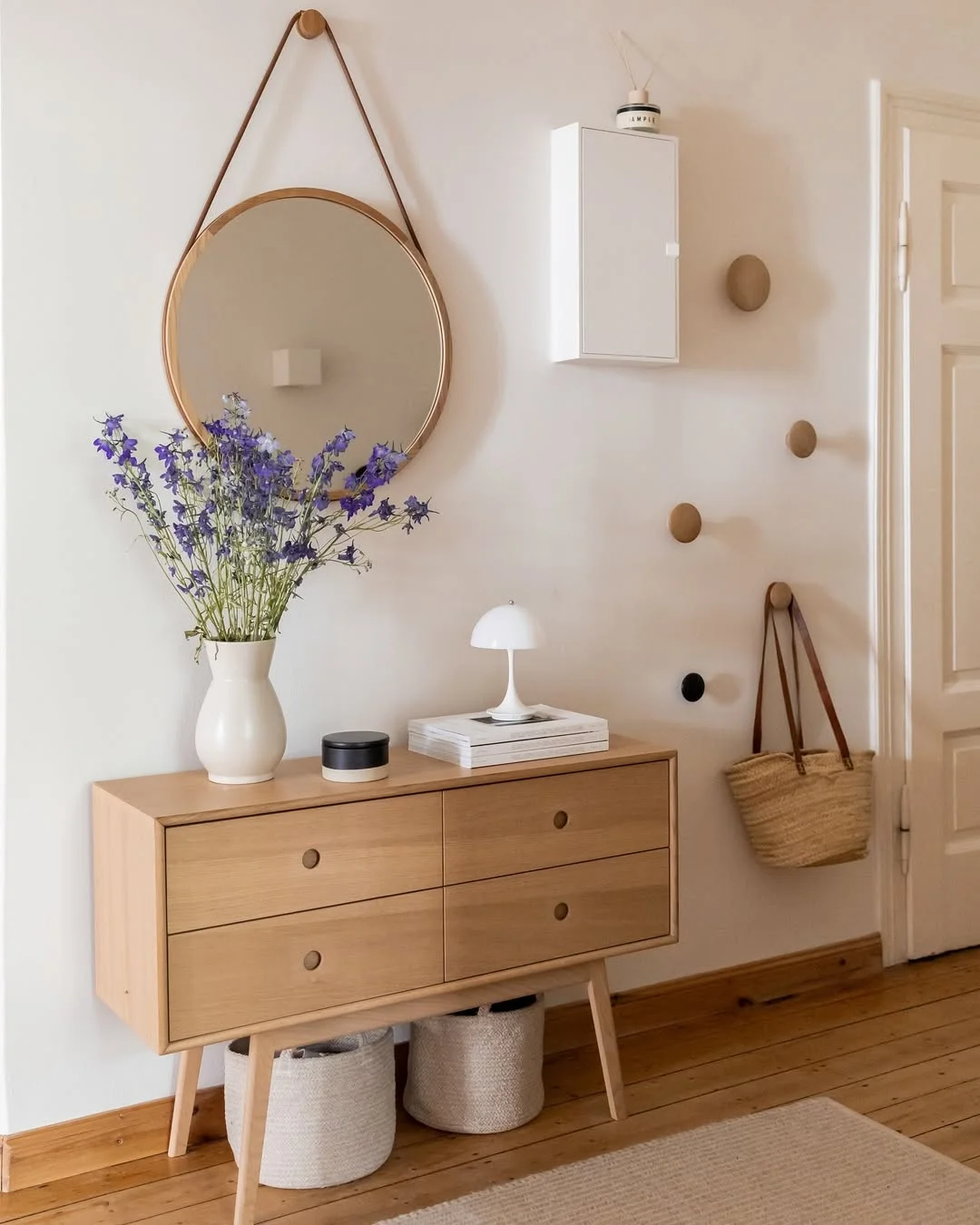 Minimalist Entryway Coat Hooks