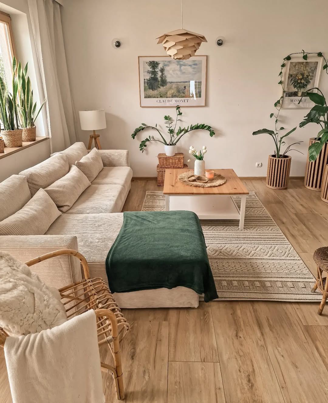 Natural and Minimalist Living Room