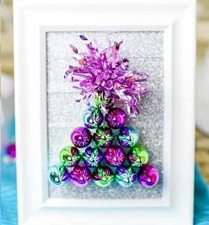 Dollar Store Christmas Tree Craft