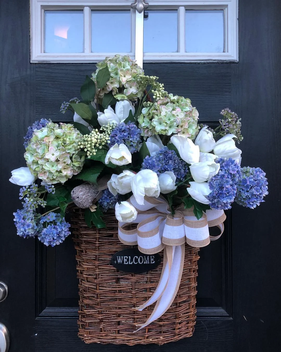 Welcome Door Basket