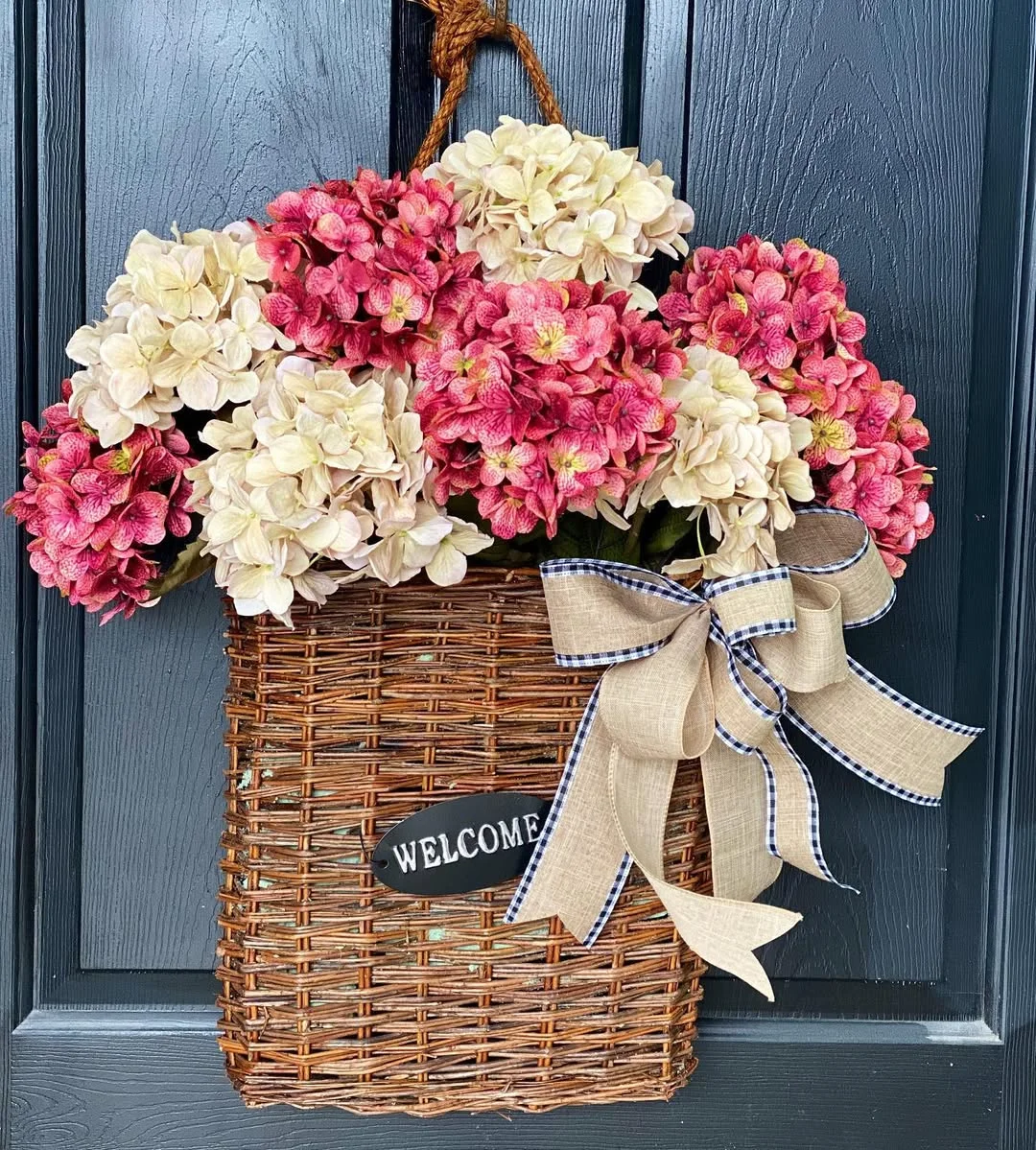 Hydrangea Welcome Basket