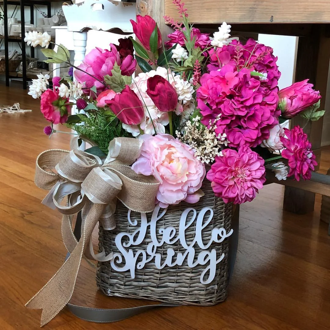 Hello Spring Basket